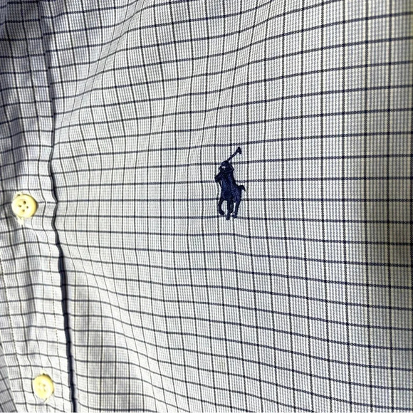 Ralph Lauren Blue Label Button Up Shirt Size 16.5 36/37 - Picture 4 of 9